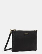 Coccinelle чанта crossbody дамска от кожа BEST CROSSBODY черна E5.MMA.55.F5.01