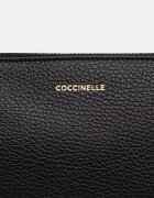 Coccinelle чанта crossbody дамска от кожа BEST CROSSBODY черна E5.MMA.55.F5.01