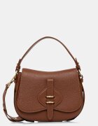 Coccinelle чанта crossbody дамска от кожа MAVERY кафява E1 U7F 18 02 01