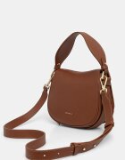 Coccinelle чанта crossbody дамска от кожа MAVERY кафява E1 U7F 18 02 01