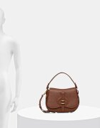 Coccinelle чанта crossbody дамска от кожа MAVERY кафява E1 U7F 18 02 01