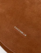 Coccinelle чанта crossbody дамска от велур кафява E1.QKG.13.03.01