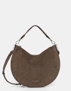 Coccinelle чанта crossbody дамска от велур SUNUP SUEDE зелена E1 QKG 13 01 01