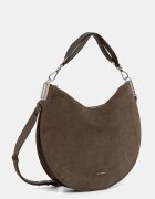 Coccinelle чанта crossbody дамска от велур SUNUP SUEDE зелена E1 QKG 13 01 01