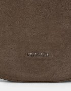 Coccinelle чанта crossbody дамска от велур SUNUP SUEDE зелена E1 QKG 13 01 01