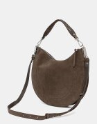 Coccinelle чанта crossbody дамска от велур SUNUP SUEDE зелена E1 QKG 13 01 01