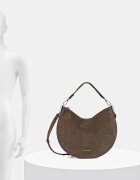 Coccinelle чанта crossbody дамска от велур SUNUP SUEDE зелена E1 QKG 13 01 01