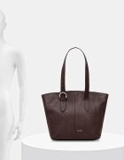 Coccinelle чанта дамска от кожа бордо E1 VGF 11 01 01