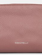 Coccinelle козметична чанта дамска от кожа розова E5.TMF.25.01.01