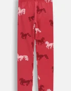 Coccodrillo Детски клин в розово с изчистен дизайн GALLOPING HORIZONS GIRL KIDS