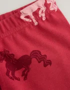 Coccodrillo Детски клин в розово с изчистен дизайн GALLOPING HORIZONS GIRL KIDS