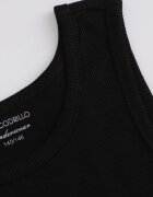 Coccodrillo Детски топ (2 броя) в черно с изчистен дизайн BASIC UNDERWEAR