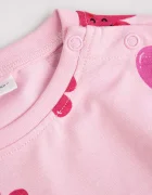 Coccodrillo пижама от две части за деца от памук розова PYJAMAS