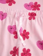 Coccodrillo пижама от две части за деца от памук розова PYJAMAS