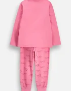 Coccodrillo пижама от две части за деца от памук розова PYJAMAS