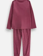 Coccodrillo пижама от две части за деца от памук виолетова PYJAMAS