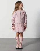 Coccodrillo разкроена пола розова с изчистена шарка TINNY TROUBLE GIRL KIDS