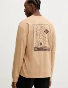Columbia Памучна блуза с дълги ръкави