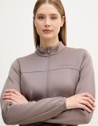 Columbia Спортен суичър Sloan Crest в кафяво с изчистен дизайн 2155781