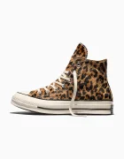 Converse Chuck 70 HI високи кецове дамски от кожа бежови високи A19169C