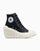 Converse Високи кецове Chuck 70 De Luxe Wedge в черно A06478C