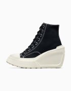Converse Високи кецове Chuck 70 De Luxe Wedge в черно A06478C
