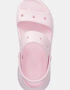 Crocs Чехли Classic Mega Crush Sandal в розово с платформа 207989.5BX