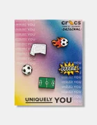 Crocs Детски значки за обувки Futbol 5 Pack (5 броя)