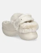 Crocs Пантофи Bae Lined Clog в бежово 211753