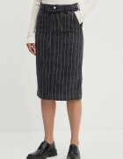 Day Birger et Mikkelsen Дънкова пола Betsy - Denim Stripes