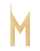Design Letters Позлатена сребърна висулка