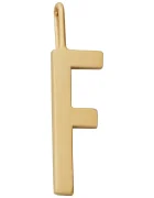 Design Letters Позлатена сребърна висулка