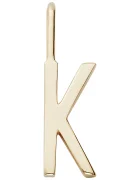 Design Letters Позлатена сребърна висулка