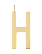 Design Letters Позлатена сребърна висулка
