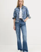 Desigual Дънково яке DAISY в синьо преходен модел 25WWED15
