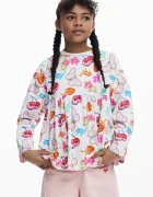 Desigual Детска блуза с дълги ръкави