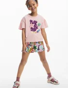 Desigual Детска памучна тениска