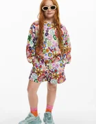Desigual Детски памучен суичър