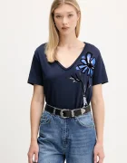 Desigual Памучна тениска DUMAS