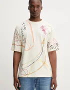 Desigual Памучна тениска JHON