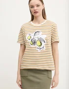 Desigual Памучна тениска LEMON