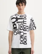 Desigual Памучна тениска LONDON