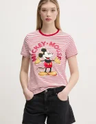 Desigual Памучна тениска MICKEY MOUSE
