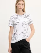 Desigual Памучна тениска MICKEY SKETCH