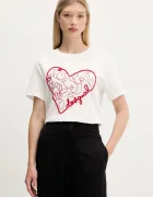 Desigual Памучна тениска ROMA