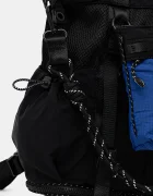 Desigual Раница BASIC MODULAR DISCOV дамска в черно голям размер с изчистен дизайн 25WAKY01