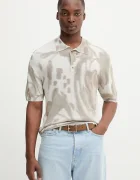 Desigual Тениска с яка FLOWER