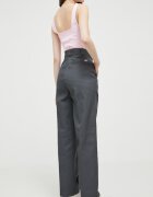 Dickies Панталон в сиво със стандартна кройка с висока талия