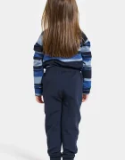 Didriksons Панталон SILJAN KIDS PNT в тъмносиньо с изчистен дизайн 505901