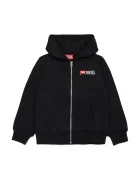 Diesel Детски памучен суичър SDROPSHOODZ OVER SWEAT-SHIRT